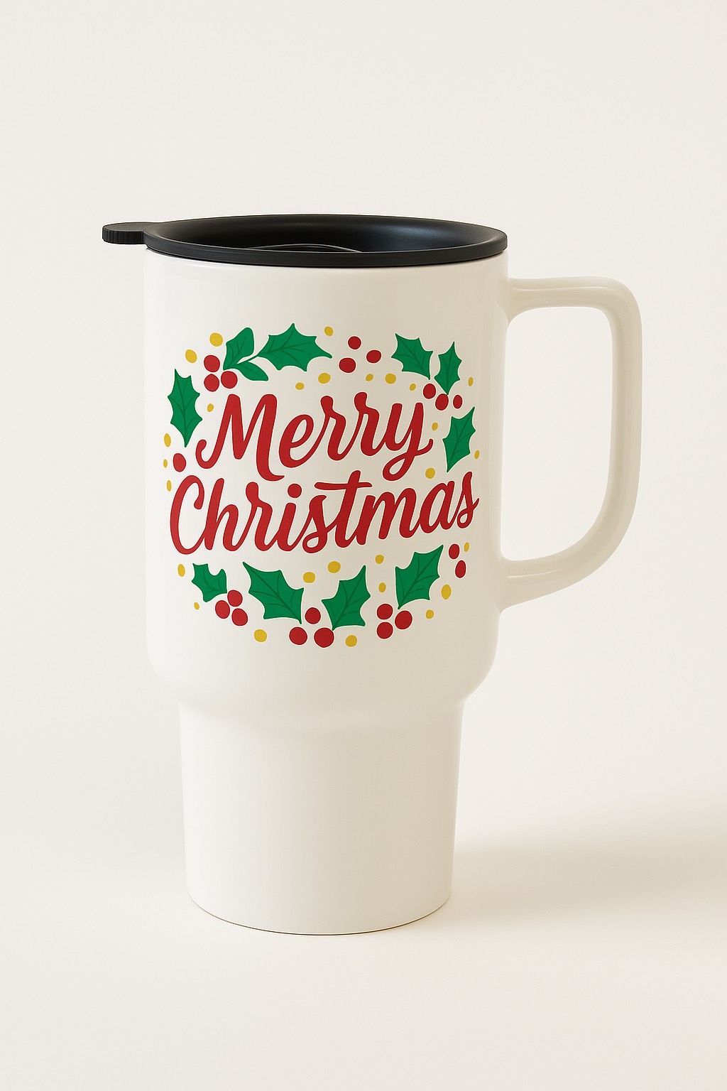 Customized Ceramic Travel Mug - Insulated