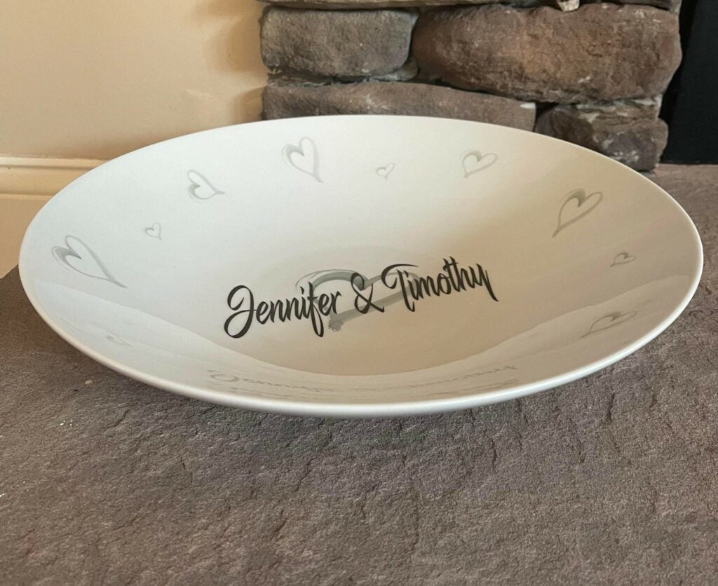 Personalized Pasta Bowl – Large – Markit Maven