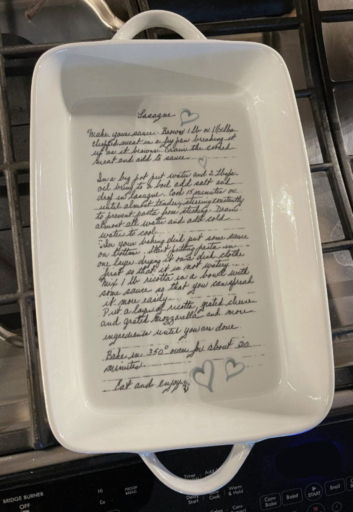 Personalized Casserole Dish – A Recipe You Never Want to Forget ...