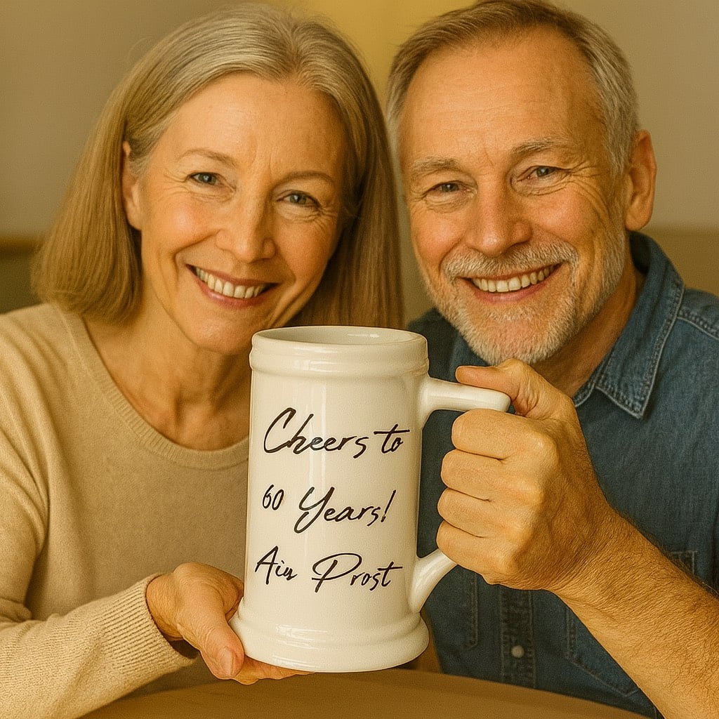 Personalized Beer Stein, Customized Beer Stein