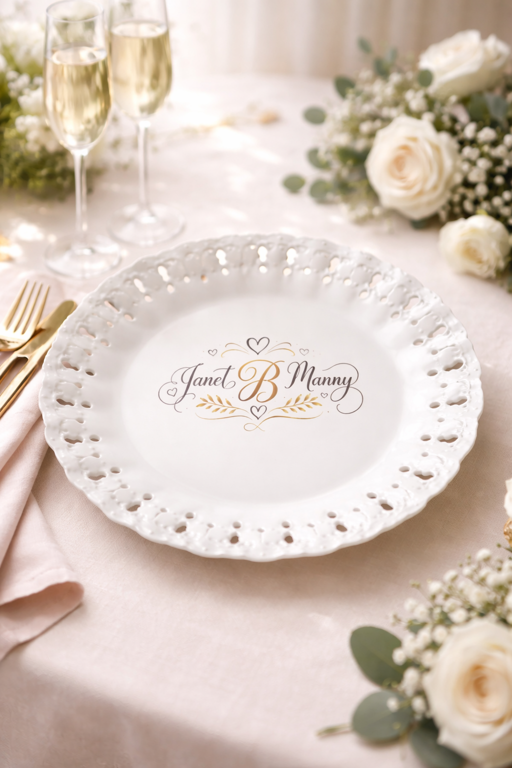 Personalized Round Platter - Image 7