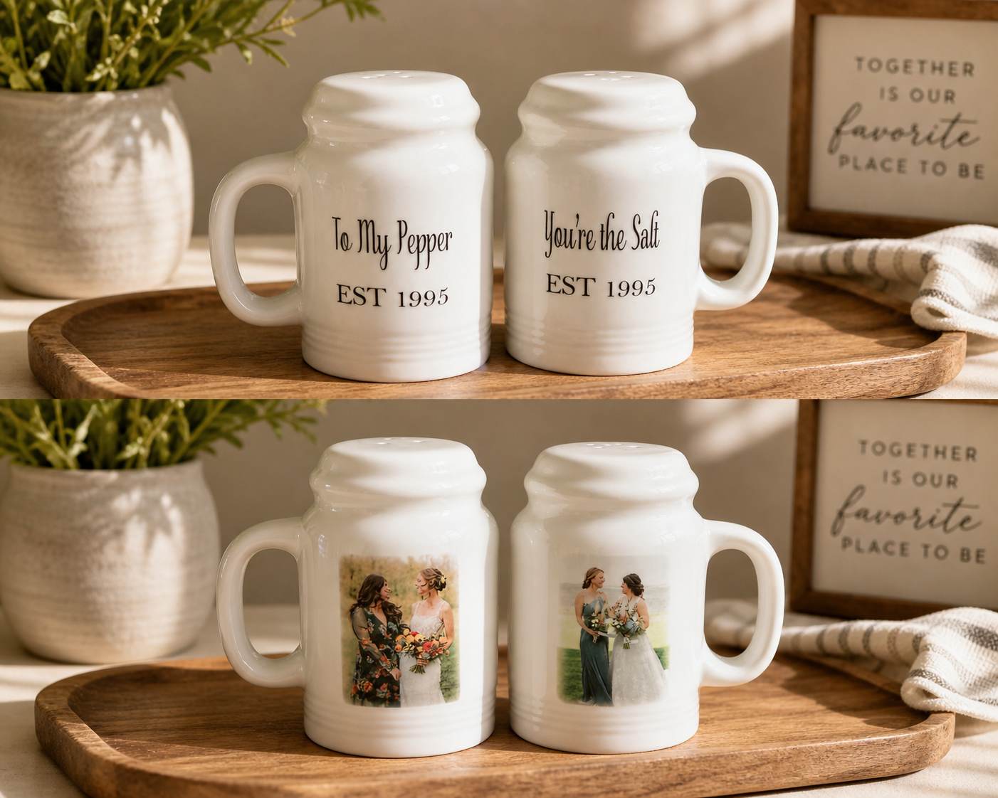 Salt and Pepper Shakers