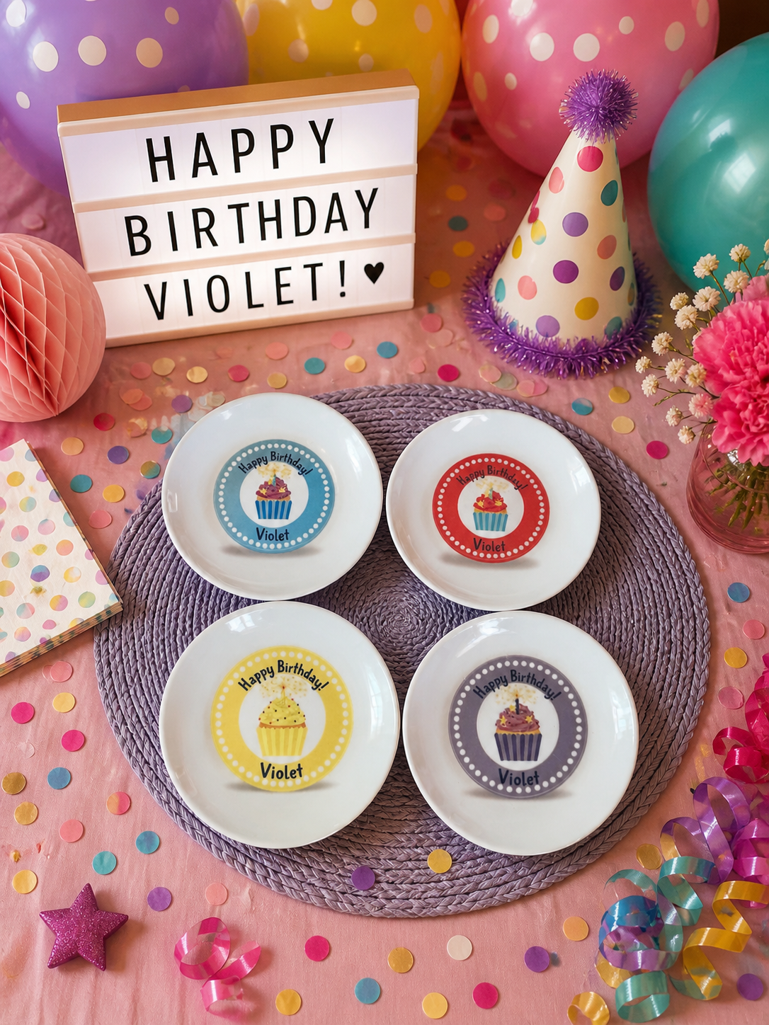 Customized Round Appetizer Plates - Image 7