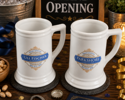 Alternative view of Personalized Beer Stein, Customized Beer Stein