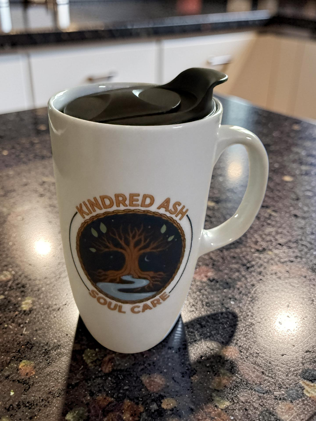 Personalized Travel Mug - Flip Top - Image 4