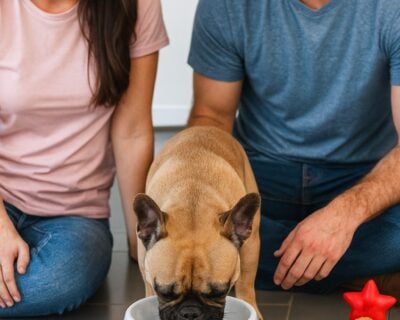 Customized Porcelain Dog Bowl with Rubber Bottom