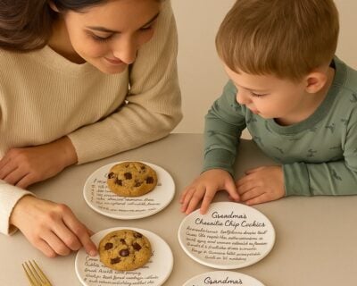 Customized Round Appetizer Plates