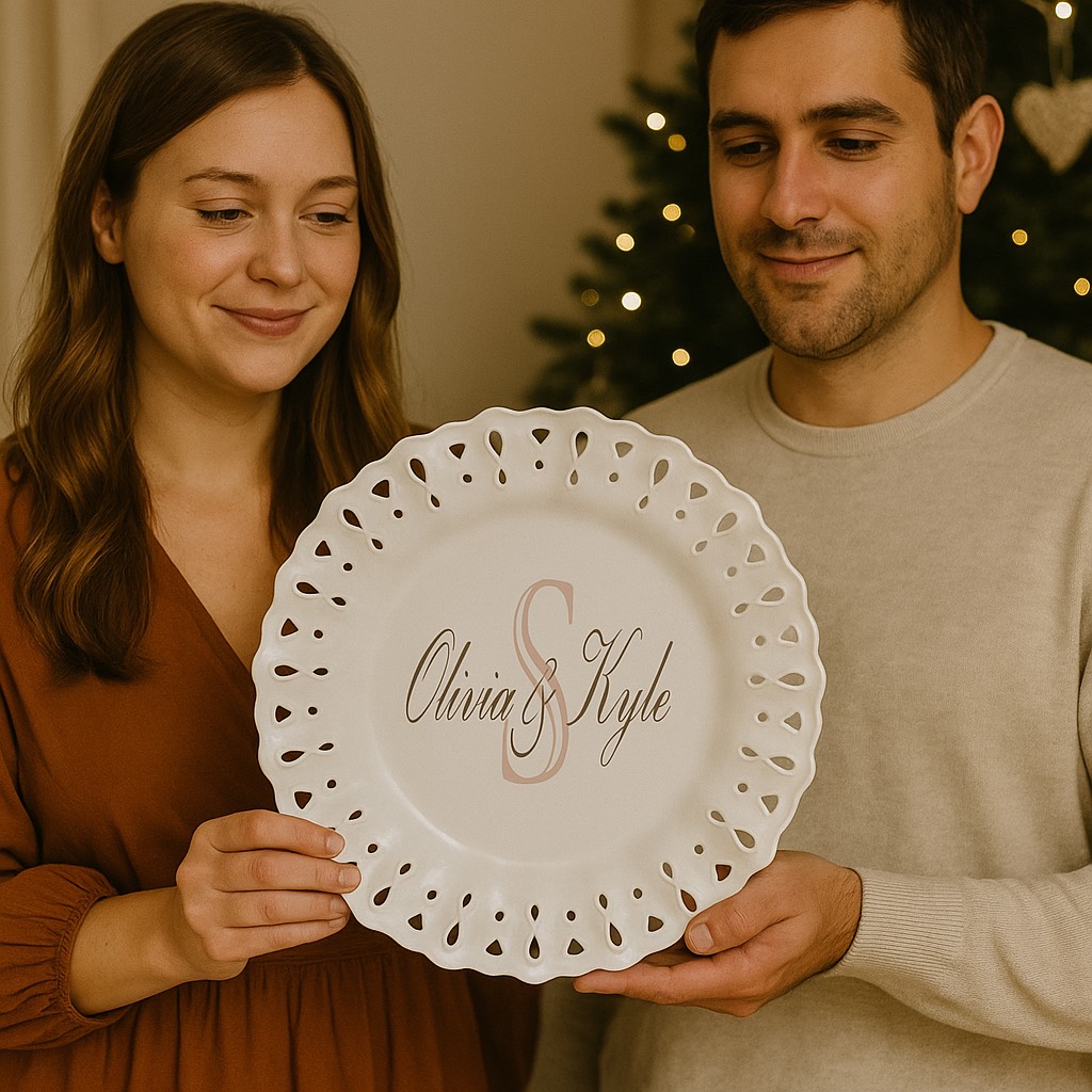 Personalized Round Platter - Image 2