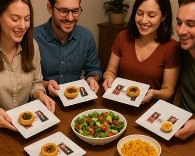 Appetizer Plates - Set of 4