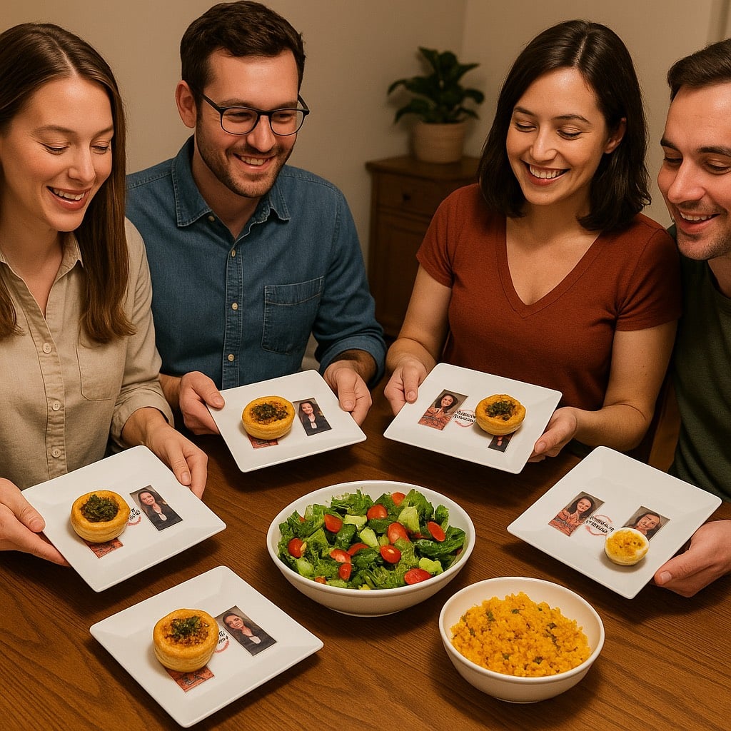 Appetizer Plates - Set of 4